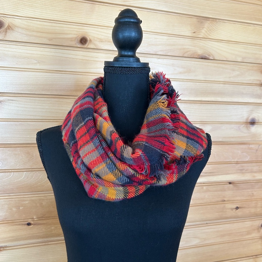 Flannel Infinity Scarf